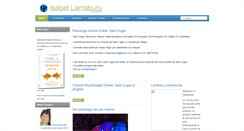 Desktop Screenshot of isabel-larraburu.com